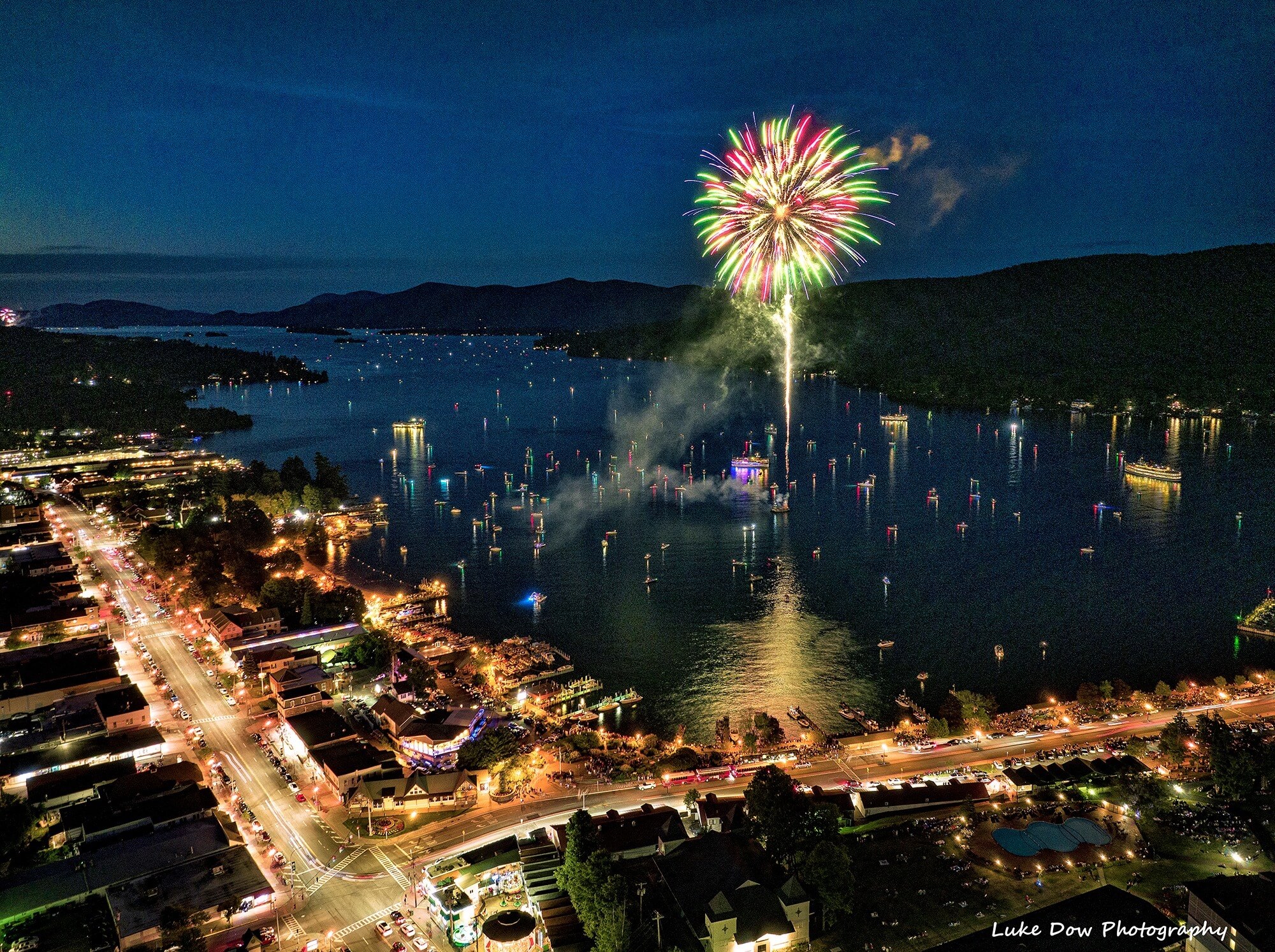 Celebrate Independence Day All Weekend with Fireworks Around the Lake